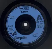 7'' - Blondie - War Child - blue injection label