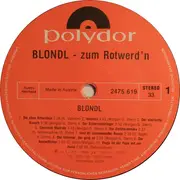 LP - Blondl - Zum Rot Werd'n - 20 Ung'schamige Lieder
