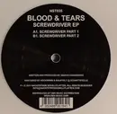 12inch Vinyl Single - Blood & Tears - Screwdriver EP - White