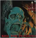 LP - Blood Feast - Kill For Pleasure - Blue/Red/Orange Splatter