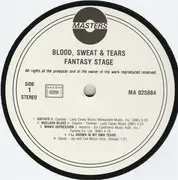 LP - Blood, Sweat And Tears - Midnight Concert