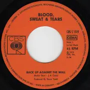 7inch Vinyl Single - Blood, Sweat And Tears - Back Up Against The Wall