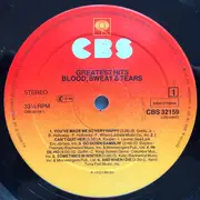 LP - Blood, Sweat And Tears - Blood, Sweat & Tears Greatest Hits