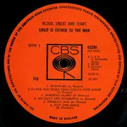 LP - Blood, Sweat And Tears - Child Is Father To The Man - Mono
