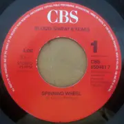 7inch Vinyl Single - Blood, Sweat And Tears - Spinning Wheel / And When I Die