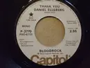 7inch Vinyl Single - Bloodrock - Thank You Daniel Ellsberg
