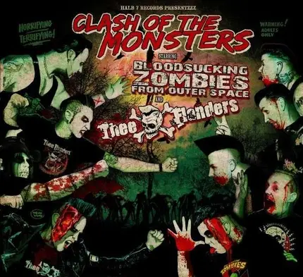 Bloodsucking Zombies From Outer Space / Thee Flanders - Clash of the Monsters
