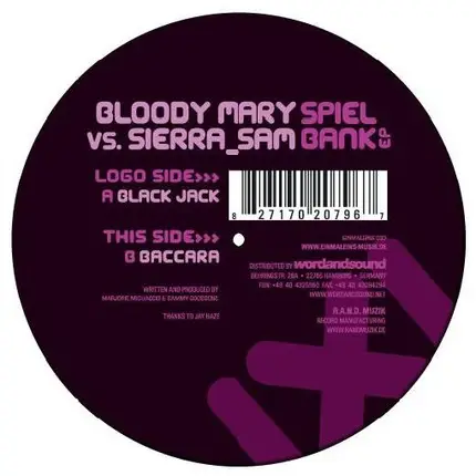 Bloody Mary vs. Sierra Sam - Spielbank EP