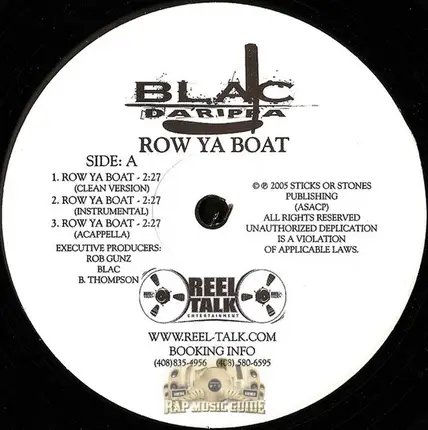 Blac - Row Ya Boat