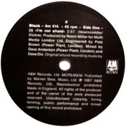 7inch Vinyl Single - Black - I'm Not Afraid