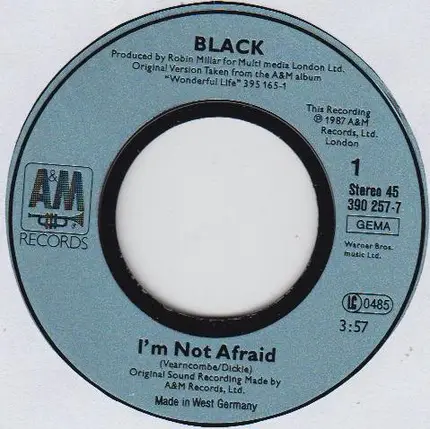 Black - I'm Not Afraid