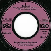 7inch Vinyl Single - Blackmail - Day-O (The Banana Boat Song)