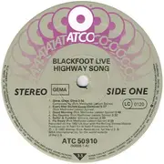 LP - Blackfoot - Highway Song Live
