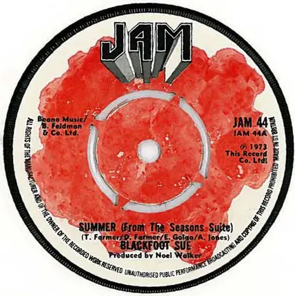 Blackfoot Sue - Summer