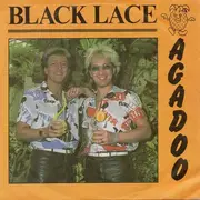 7'' - Black Lace - Agadoo - Silver injection-moulded labels