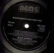 LP - Black Sabbath - Greatest Hits