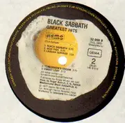 LP - Black Sabbath - Greatest Hits - Club Edition