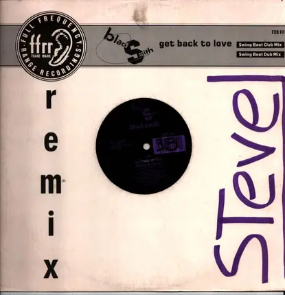 Blacksmith - Get Back To Love