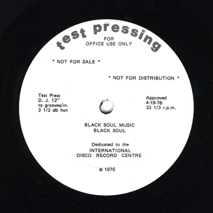 Black Soul - Black Soul Music