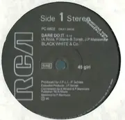 12inch Vinyl Single - Black White And Co - Dare Do It - Black RCA label