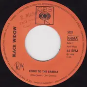 7inch Vinyl Single - Black Widow - Come To The Sabbat / Way To Power