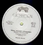12inch Vinyl Single - Black Book - You Must Change (Mistery Woman)