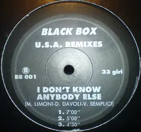 Black Box - U.S.A. Remixes