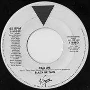 7inch Vinyl Single - Black Britain - Real Life
