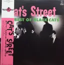 LP - Black Cats - Cat's Street - The Best Of Black Cats - OBI + Poster