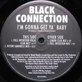 Black Connection - I'm Gonna Get Ya' Baby