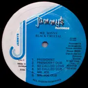 LP - Black Crucial - Mr. Sonny - 1st jamaican pressing