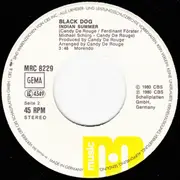 7inch Vinyl Single - Black Dog - Come Back Napoleon