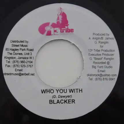 Black-er / Kiprich - Who You With / Liquor