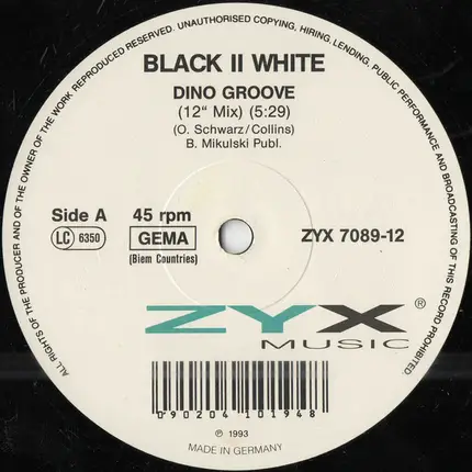 Black II White - Dino Groove