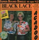 12'' - Black Lace - Agadoo - Green-Marbled