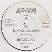 7inch Vinyl Single - Black Lace - El Vino Collapso