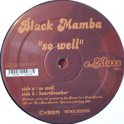 Black Mamba - So Well
