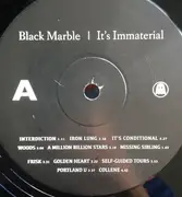 LP - Black Marble - It's Immaterial