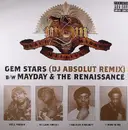 12inch Vinyl Single - Black Market Militia - Gem Stars (DJ Absolut Remix) / Mayday / The Renaissance - Still Sealed