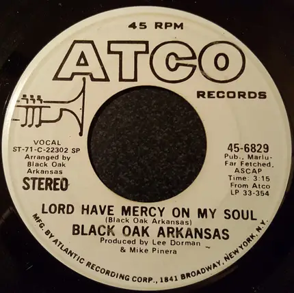 Black Oak Arkansas - Lord Have Mercy On My Soul