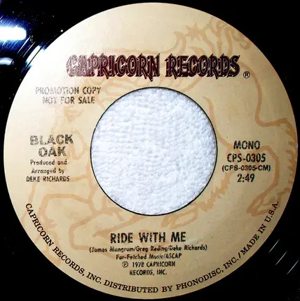 Black Oak Arkansas - Ride With Me