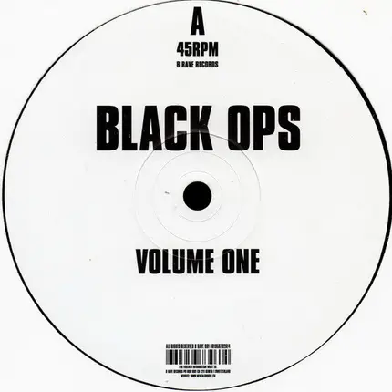 Black Ops - Volume One