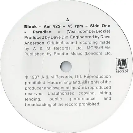 Black - Paradise
