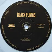 LP - Black Pumas - Chronicles Of A Diamond - Clear Vinyl, Poster