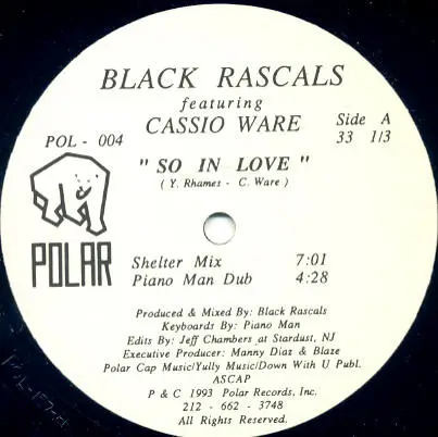 Black Rascals - So In Love