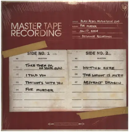 Black Rebel Motorcycle Club - For Murder: Sessions