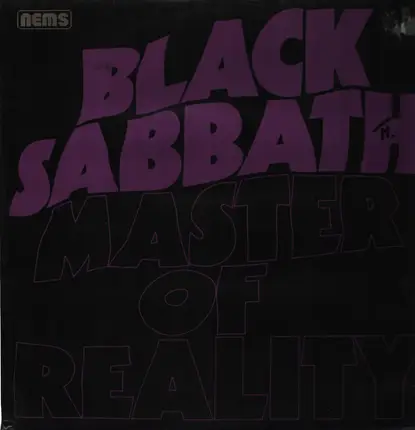 Black Sabbath - Master of Reality