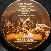 LP - Black Sabbath - Live At Last