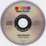 CD - Black Sabbath - Rock Giants