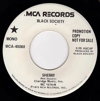 Black Society - I Feel / Sherry